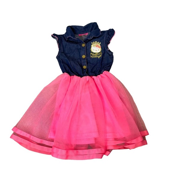 3 Girls 4T Dresses Carters, Hello Kitty, NNJXD - Picture 6 of 15